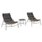 Manhattan Comfort Sunset 3-Piece Patio Conversation Set in Grey OD-CV021-GY - alternate 5
